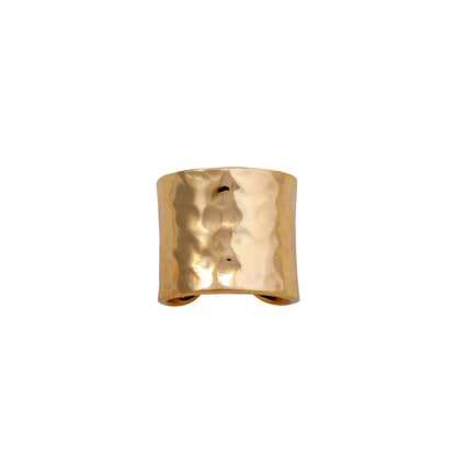 Charles Albert Alchemia Hammered Solid Adjustable Cuff Ring