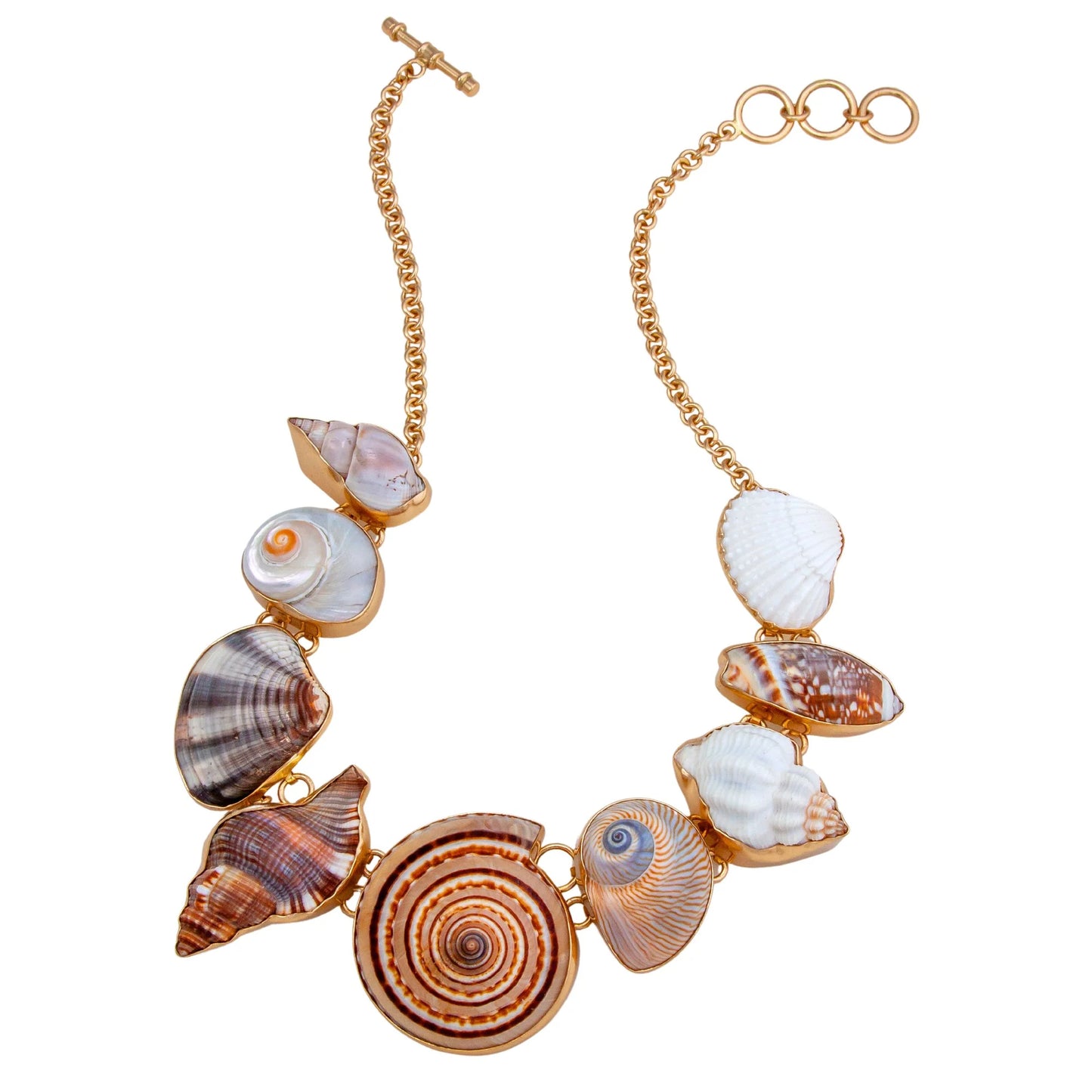 Charles Albert Alchemia Multi-Shell Necklace