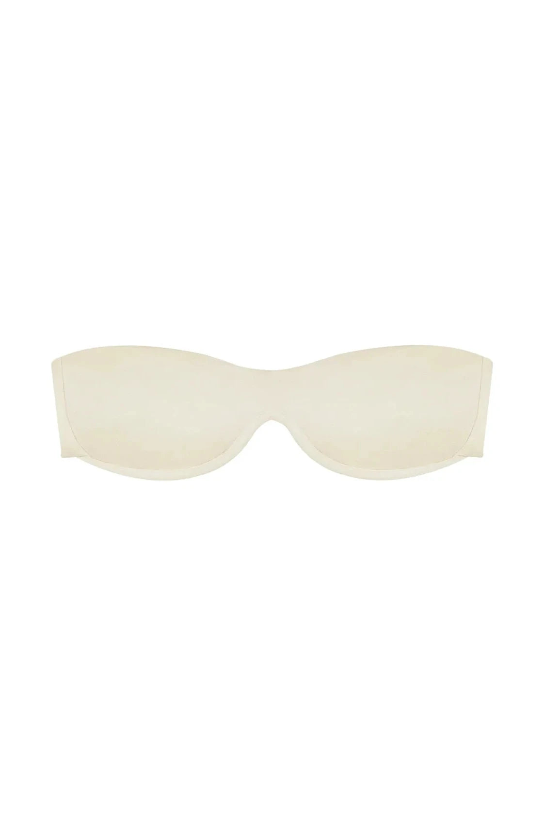 Anane-Underwire Strapless in White Pearl