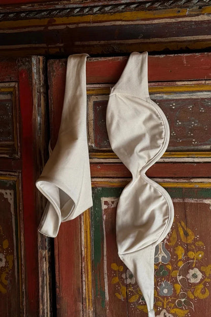 Anane-Arc Bottom in White Pearl