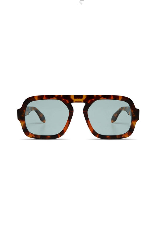 ELISA JOHNSON - Jane In Brown Tortoise Blue Lens