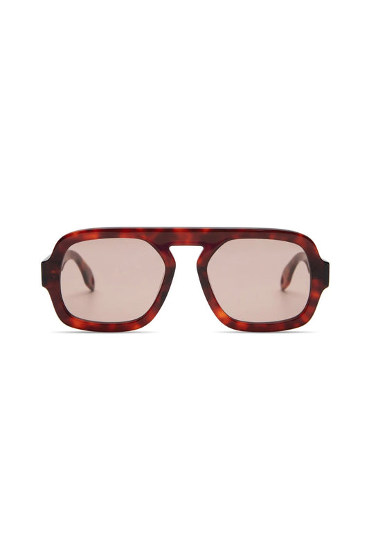 ELISA JOHNSON - Jane in Dark Red Tortoise Maroon Lens