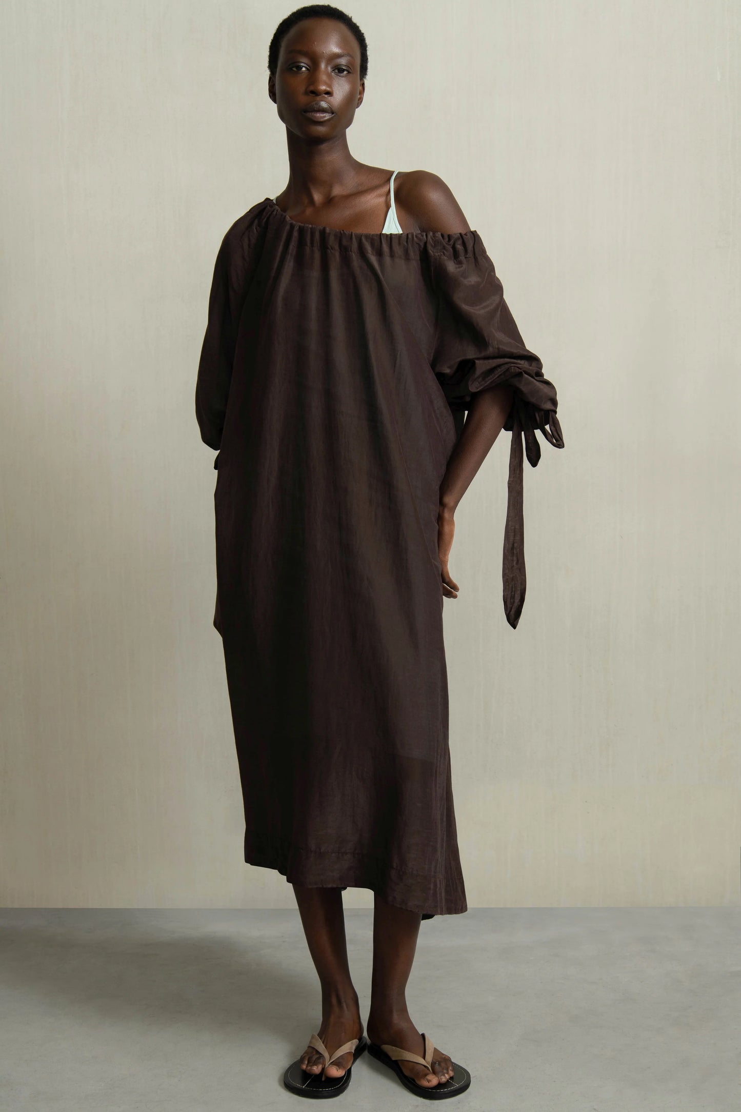 HUMANOID | Cherin Dress - Dark Brown