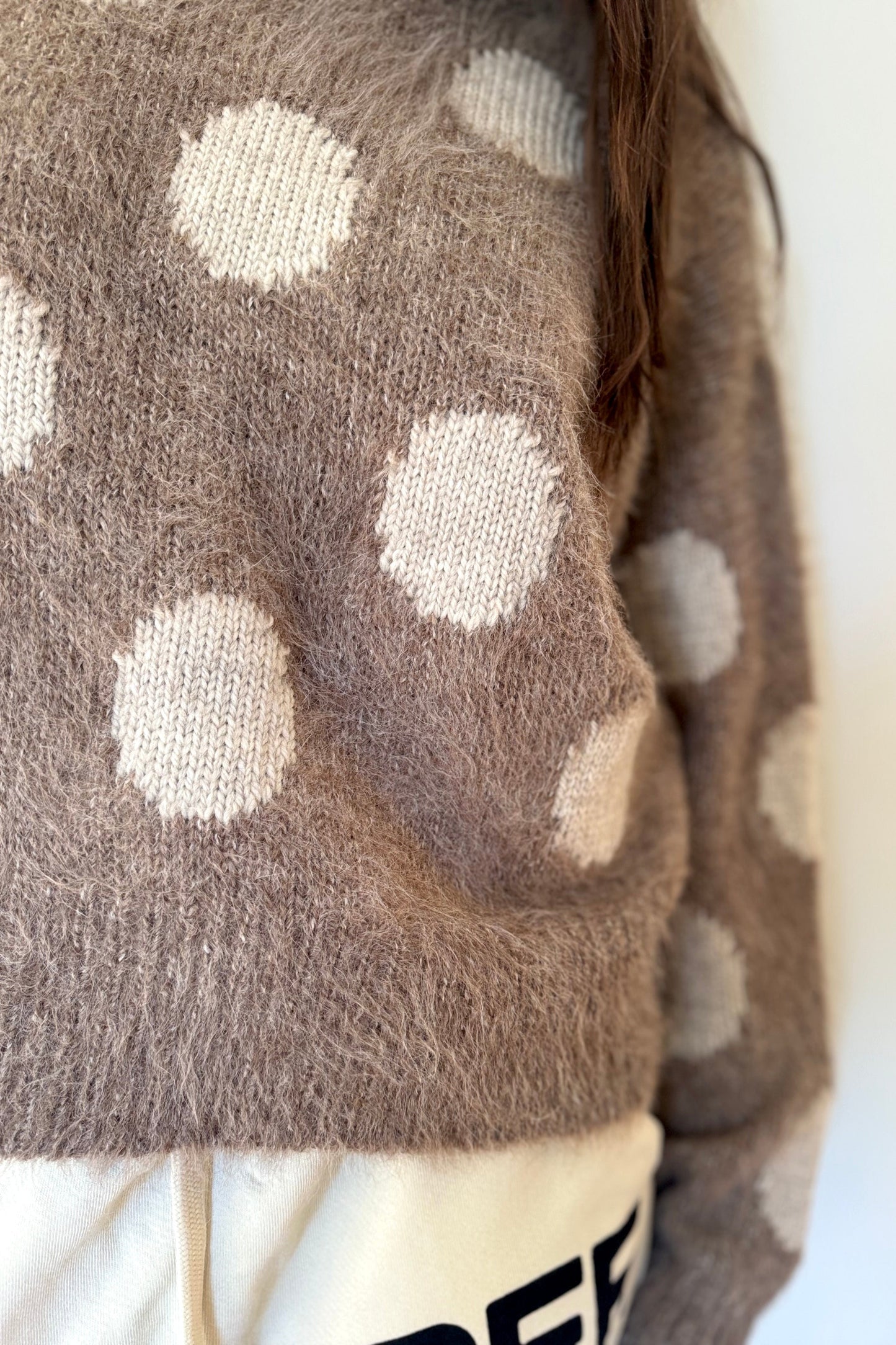 Degen Dots Sweater - Cedar