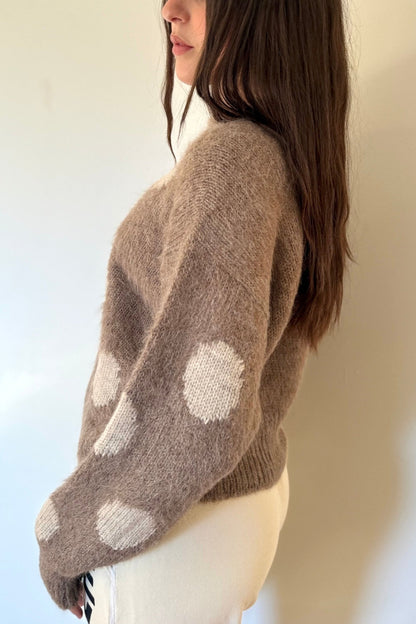 Degen Dots Sweater - Cedar