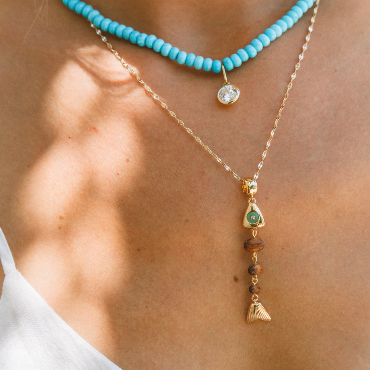 THATCH La Pez Coconut Fish Bail Charm