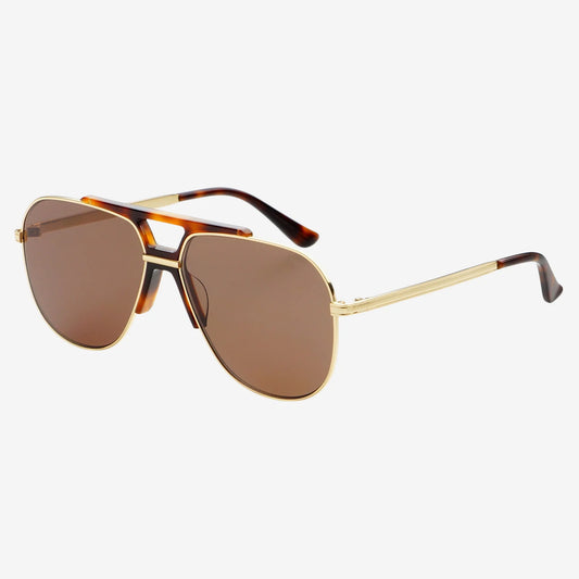 Freyrs Logan Sunglasses - Dark Brown