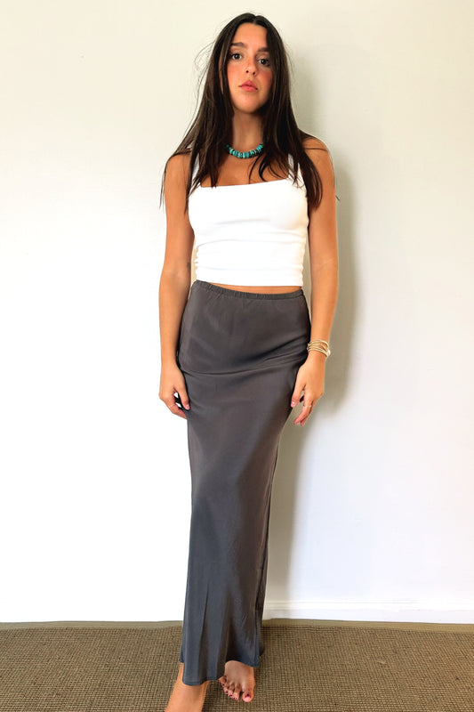 MIRTH Santander Skirt - Pewter