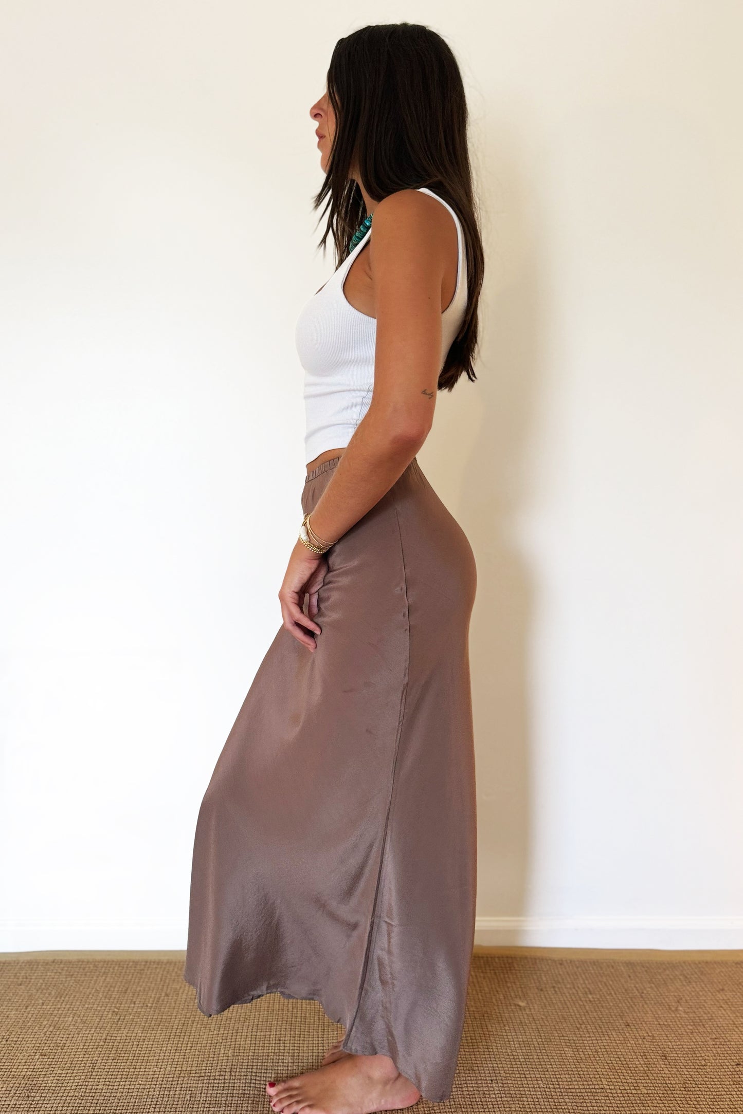 MIRTH Santander Skirt - Taupe