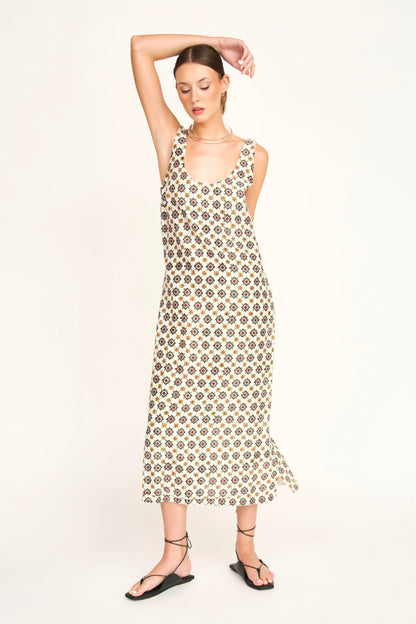 MIRTH Crete Tank Dress in Prism