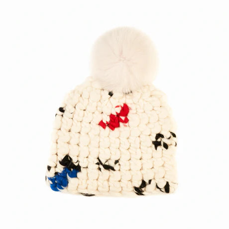 Mischa Lampert Pattern Beanie - Mondrian + Nude