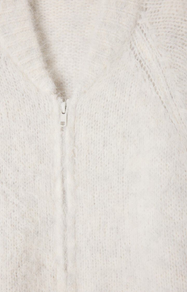 American Vintage Niby Zipper Cardigan - Polar Melange
