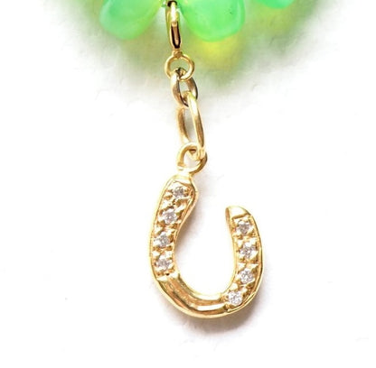 Bunny Shapiro 14k Charm- Horseshoe