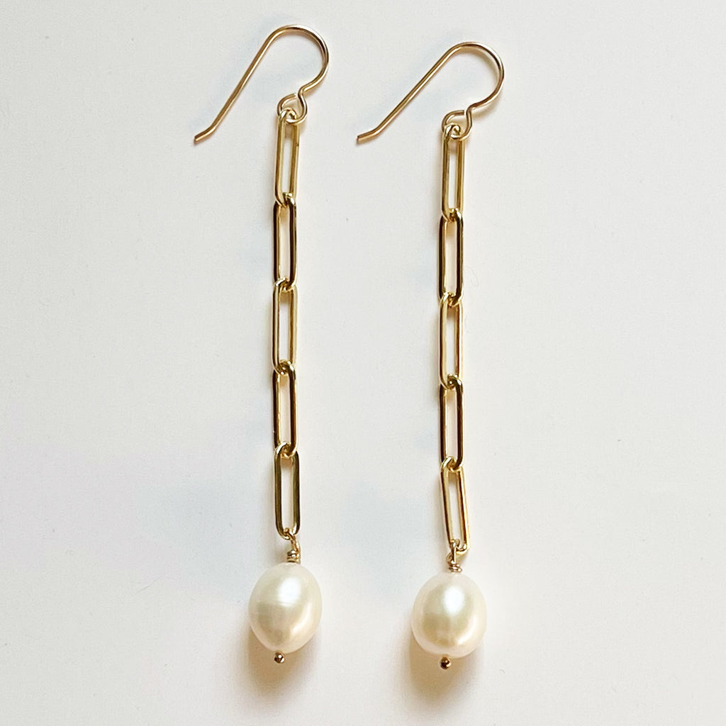 Pearl Chain Drops