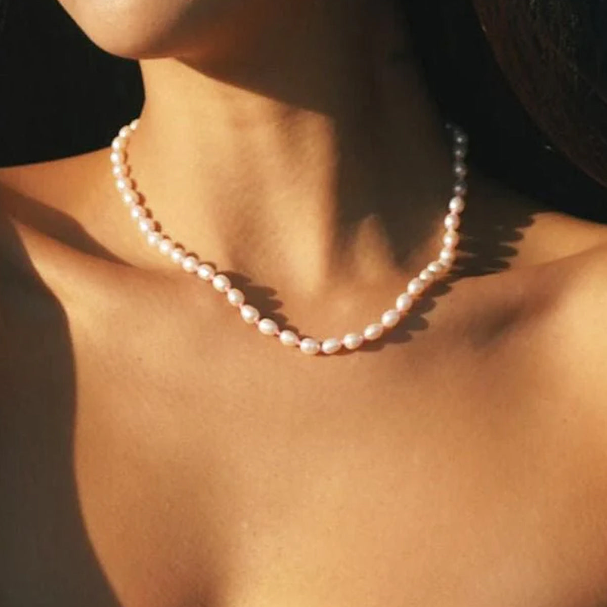 Satomi Cluster Pearl Necklace