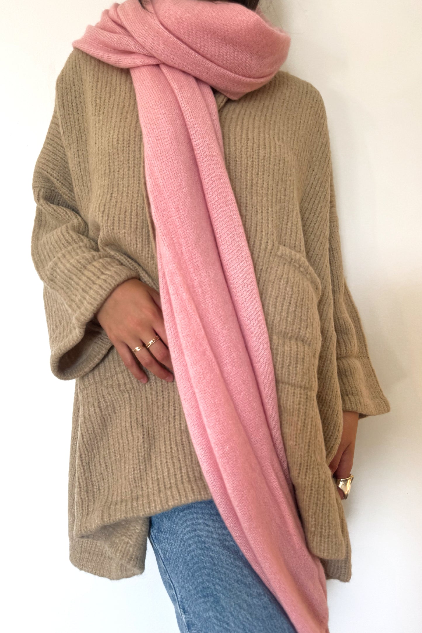 Crush Amara Lima Luxe Scarf - Tea Rose