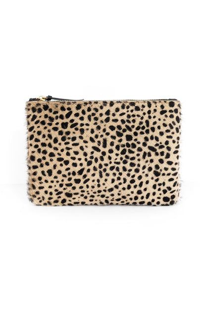 Primecut Cowhide Zipper Pouch