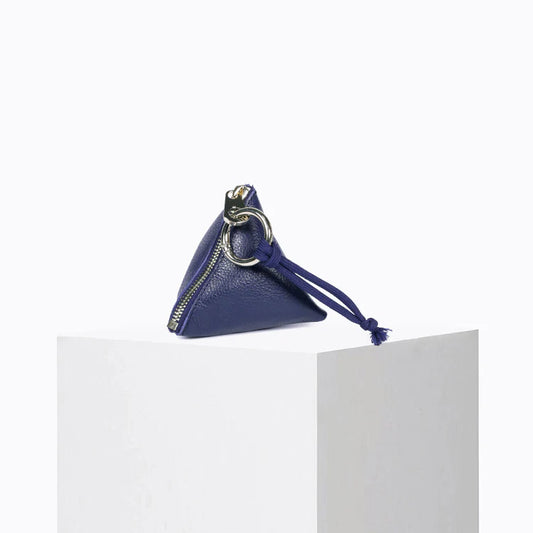 Craie Studio Pyramid Pouch - Grained Marine