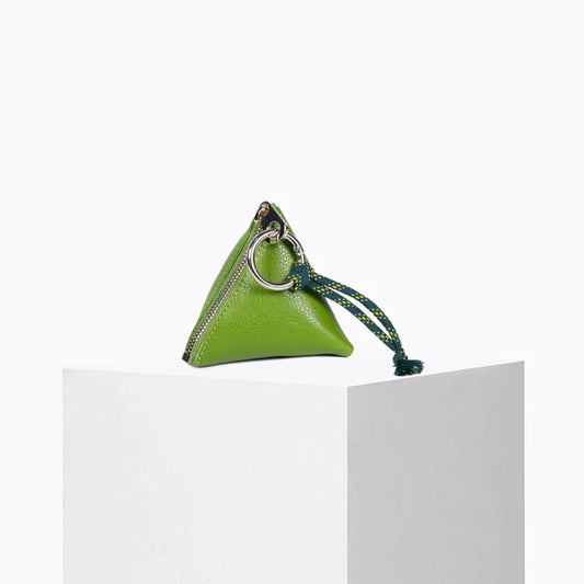 Craie Studio Pyramid Pouch - Grained Matcha