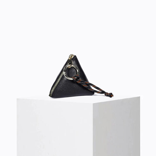 Craie Studio Pyramid Pouch - Grained Noir