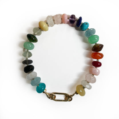 Rainbow Gemstone Bracelet