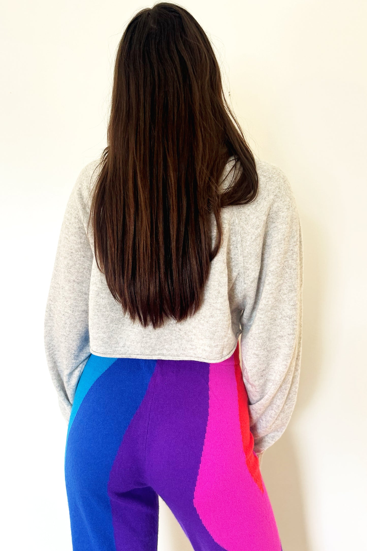 Crush Wave Stripe Faro Pants - Rainbow