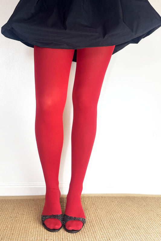 Maria La Rosa Tights - Red