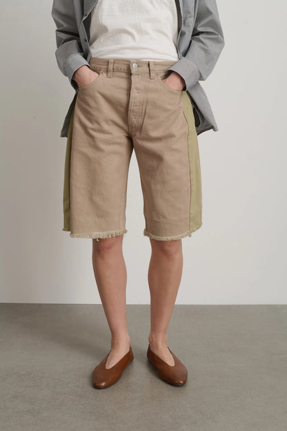 B SIDES - Vintage Lasso Short Vintage in Khaki