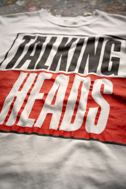 Madeworn Talking Heads True Stories Mens Crew Tee - Vintage White