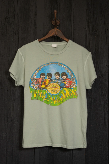 MadeWorn The Beatles Crew Tee - Beach