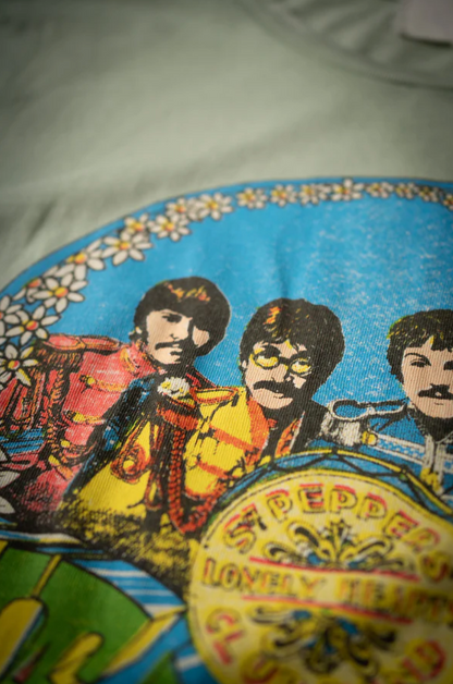 MadeWorn The Beatles Crew Tee - Beach