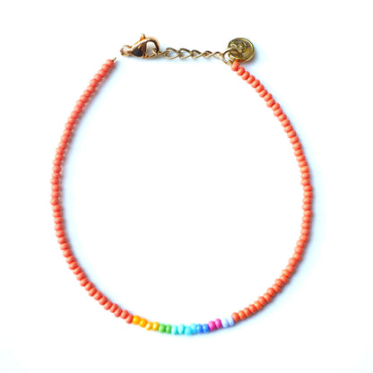 Bunny Shapiro - Mae Bracelet in Tangerine