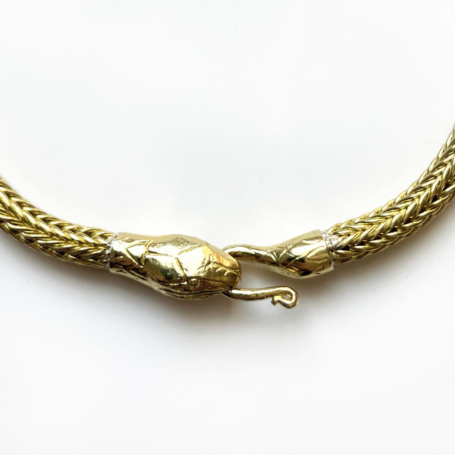 Satomi Serpent Choker Necklace