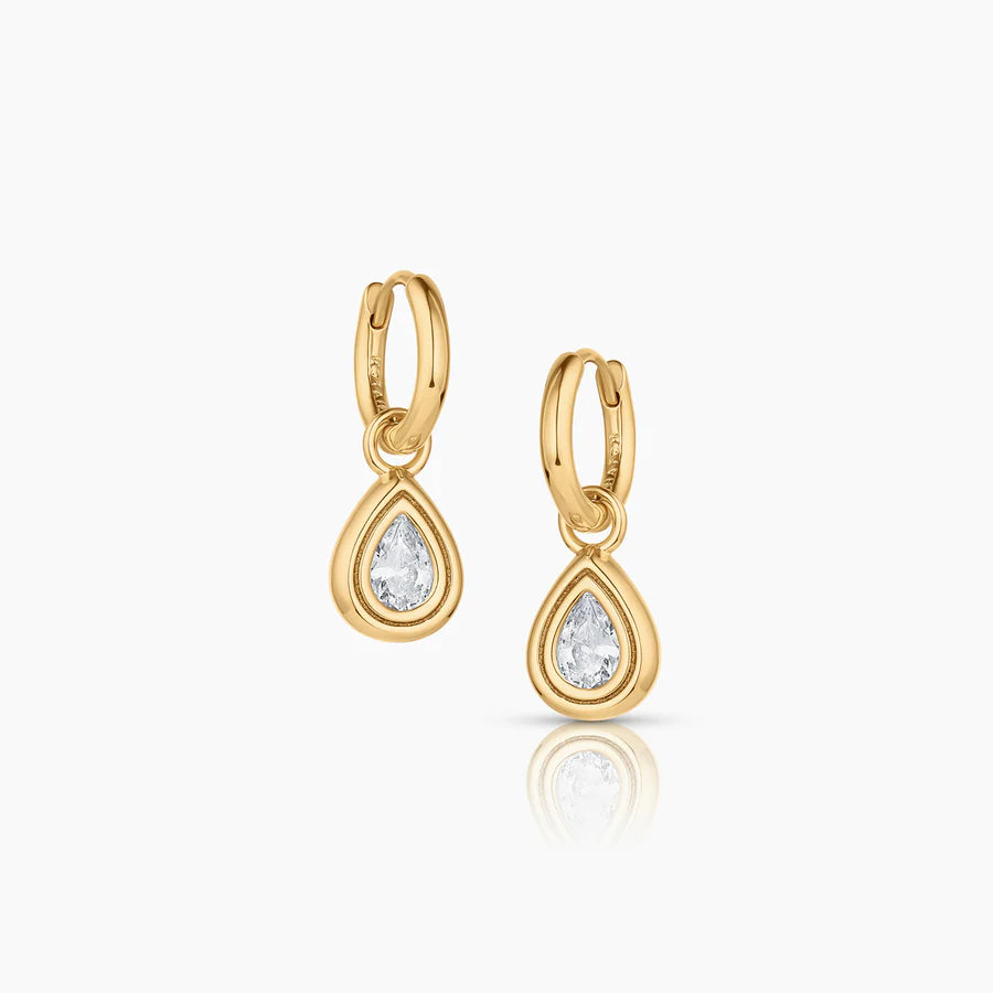 THATCH Starlet Teardrop Hoop Earrings