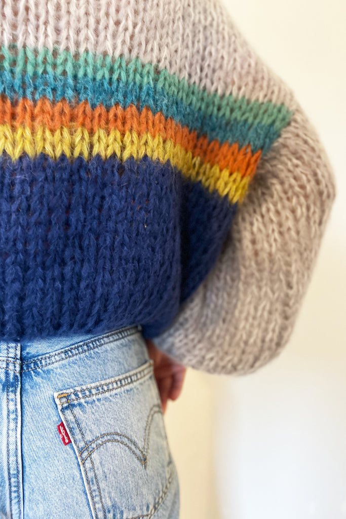Maiami Big Sweater Stripes Galore- Soft Fall