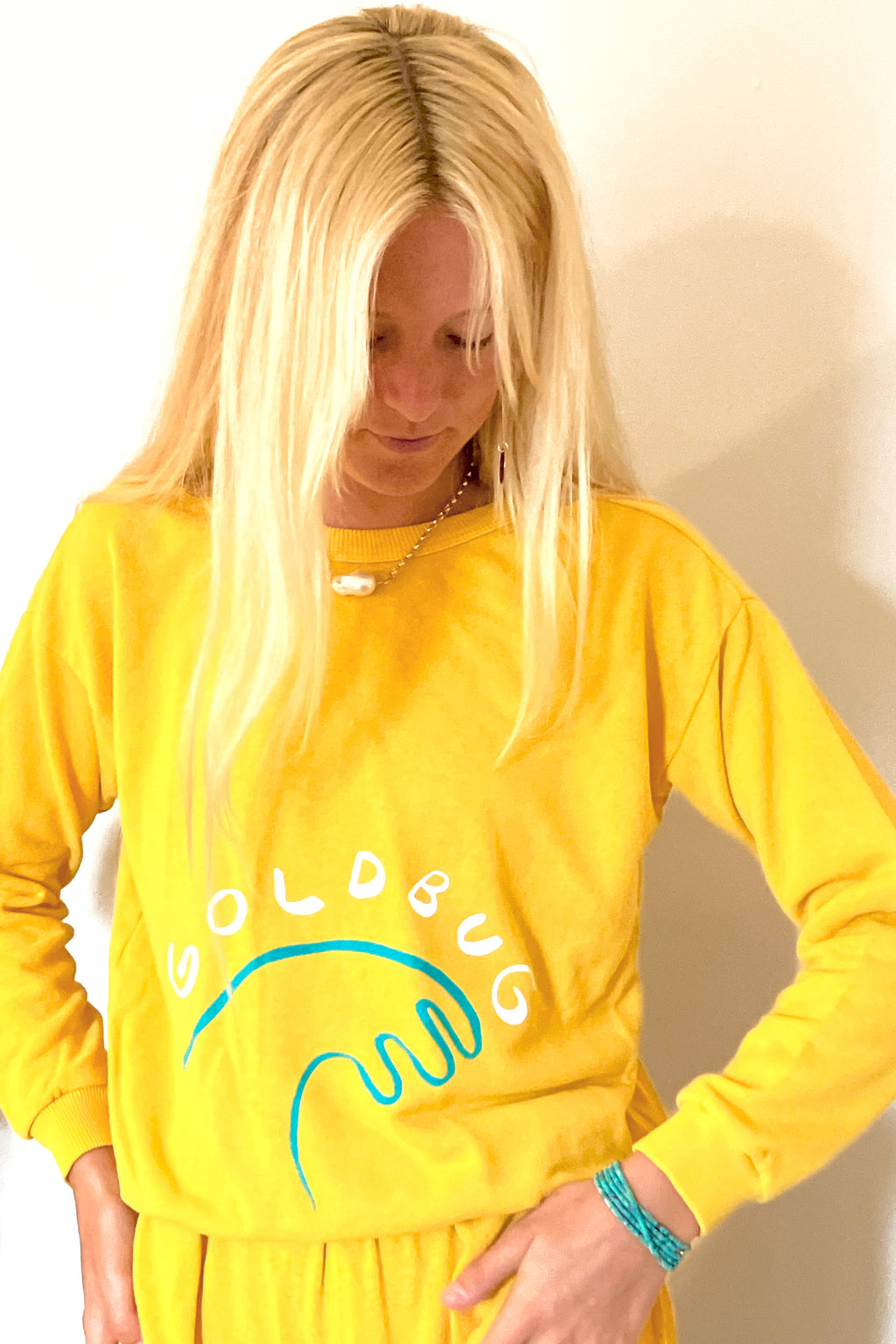 Goldbug Cropped Sweatshirt