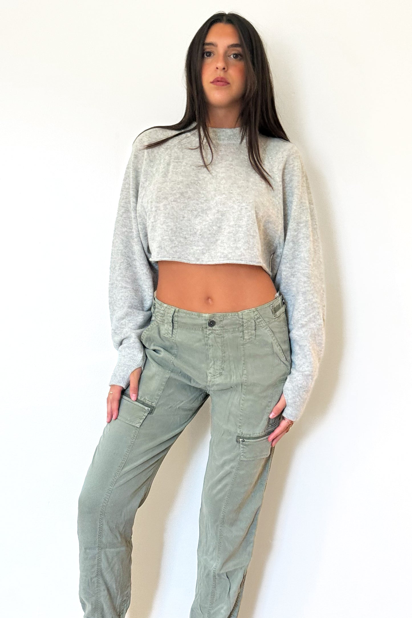 Marrakech Clothing Cupro Pants - Thyme