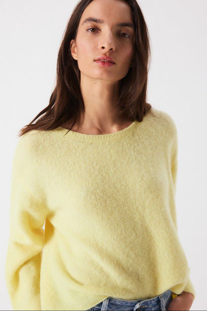 American Vintage Sweater Vitow in Melange Lemon Tree