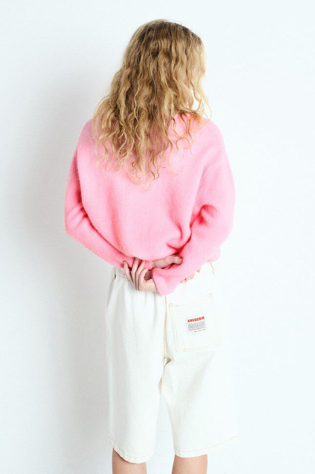 American Vintage Cardigan Vitow in Elange Rose