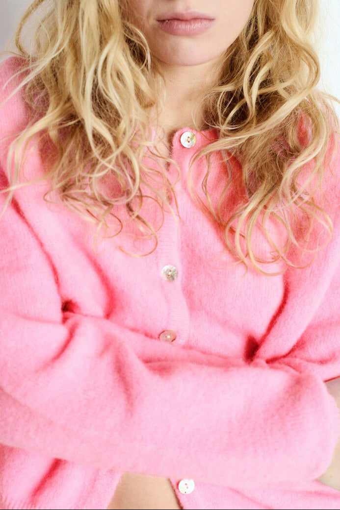 American Vintage Cardigan Vitow in Elange Rose
