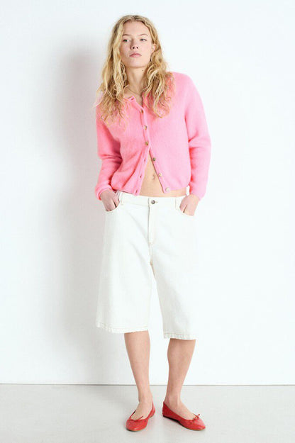American Vintage Cardigan Vitow in Elange Rose