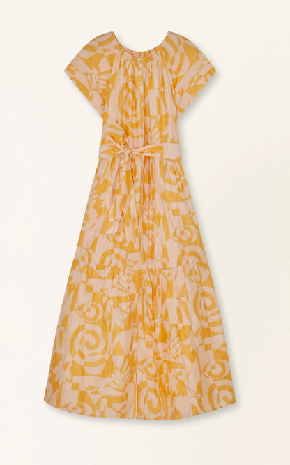MIRTH Vienna Maxi Dress in Orangesicle