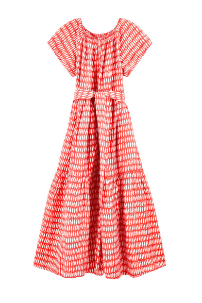 MIRTH Vienna Maxi Dress - Lobster Minnow