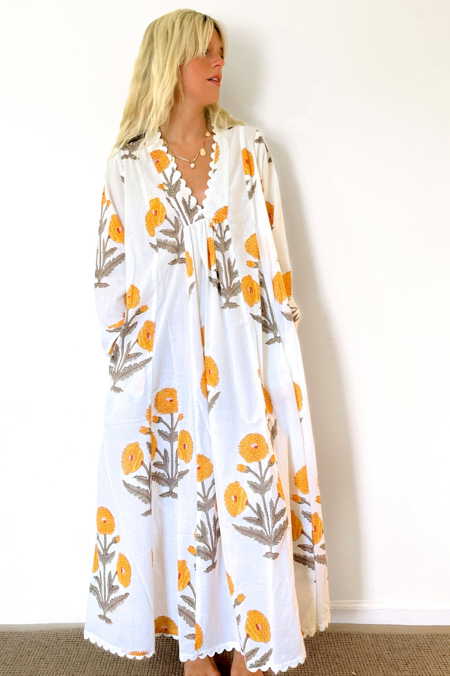 Joshi Cabana Maxi Tunic - Yellow