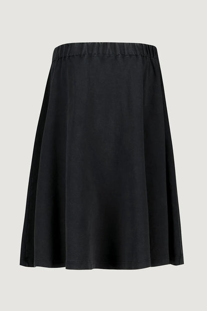 Maison Labiche | Fossard Palm Skirt In Carbon Washed