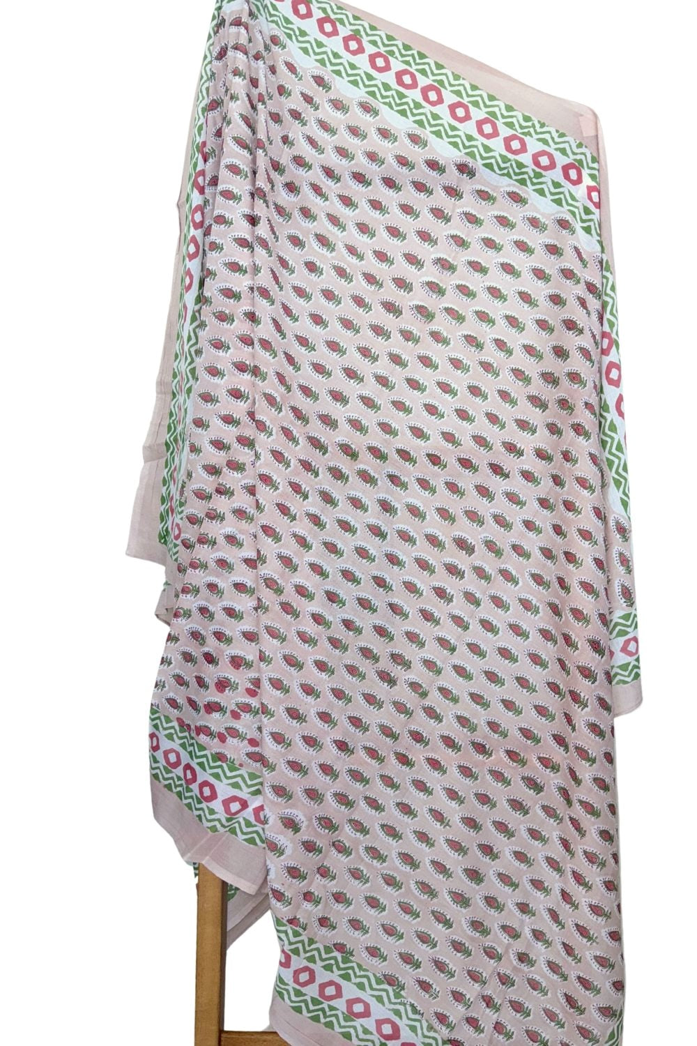 The Fox and The Mermaid - Block Printed Cotton Sarong