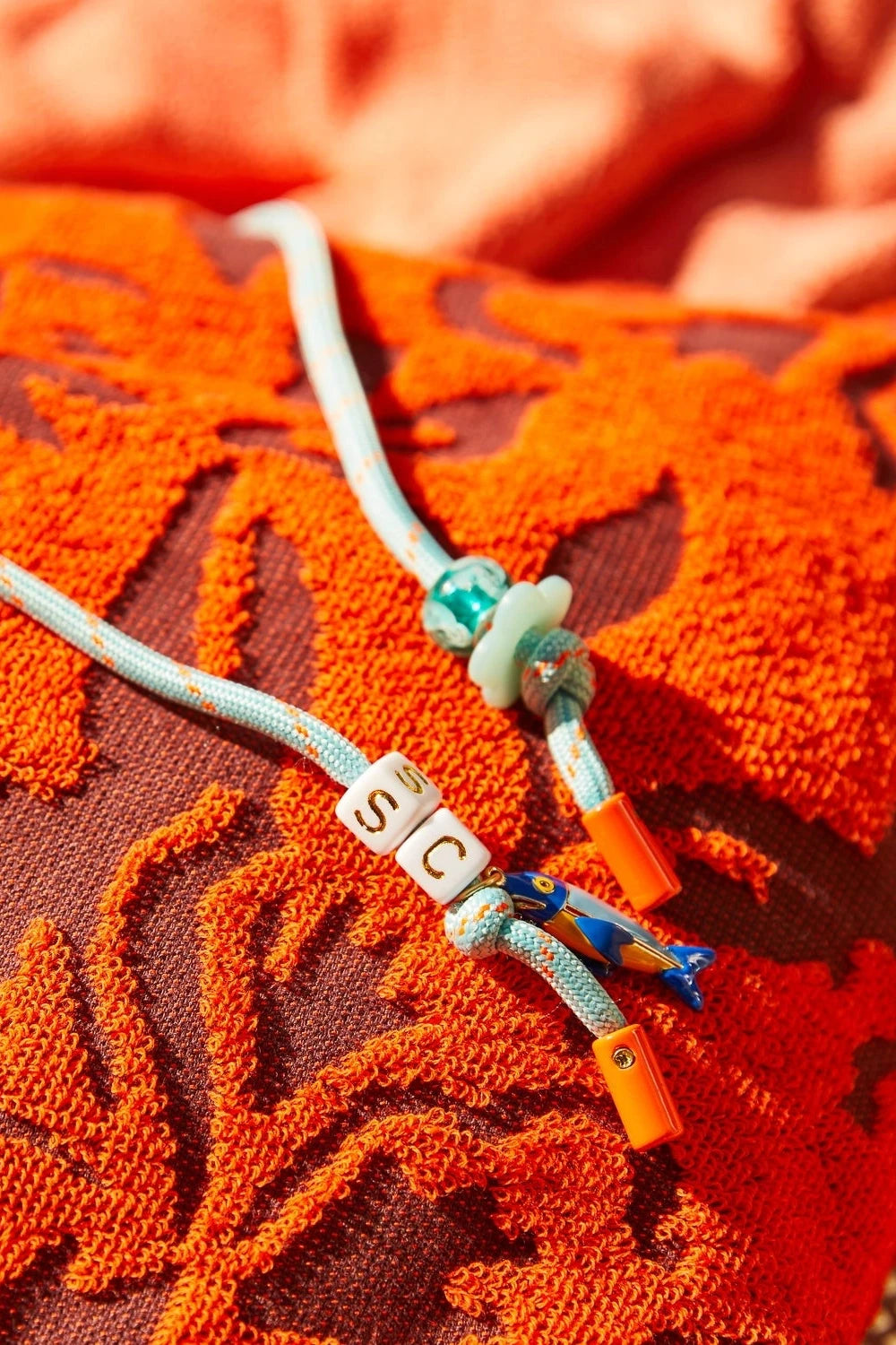 Sage x Clare - Rosalia Beach Tote in Flame
