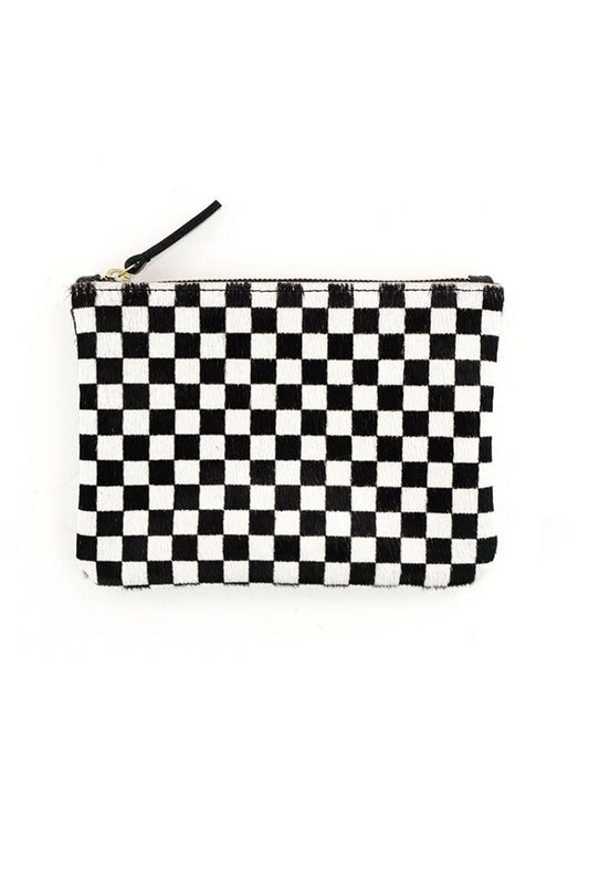 Primecut Cowhide Zipper Pouch