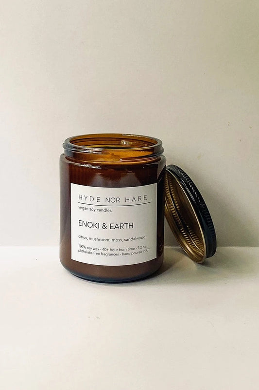 Hyde Nor Hare Candle - Enoki & Earth