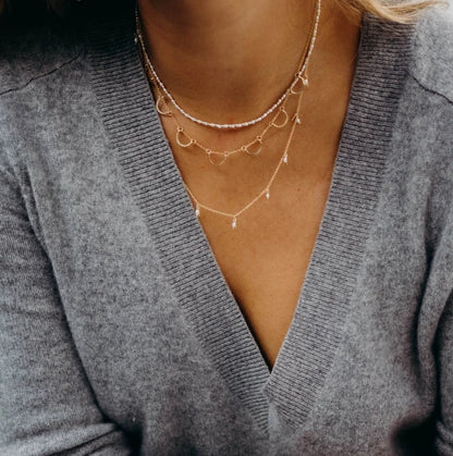 The Swellife - Pearl Fringe Necklace